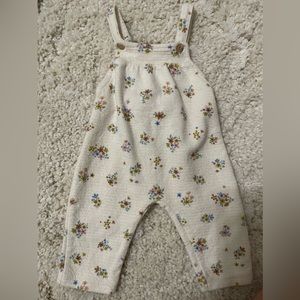 Zara Baby Floral Overals
